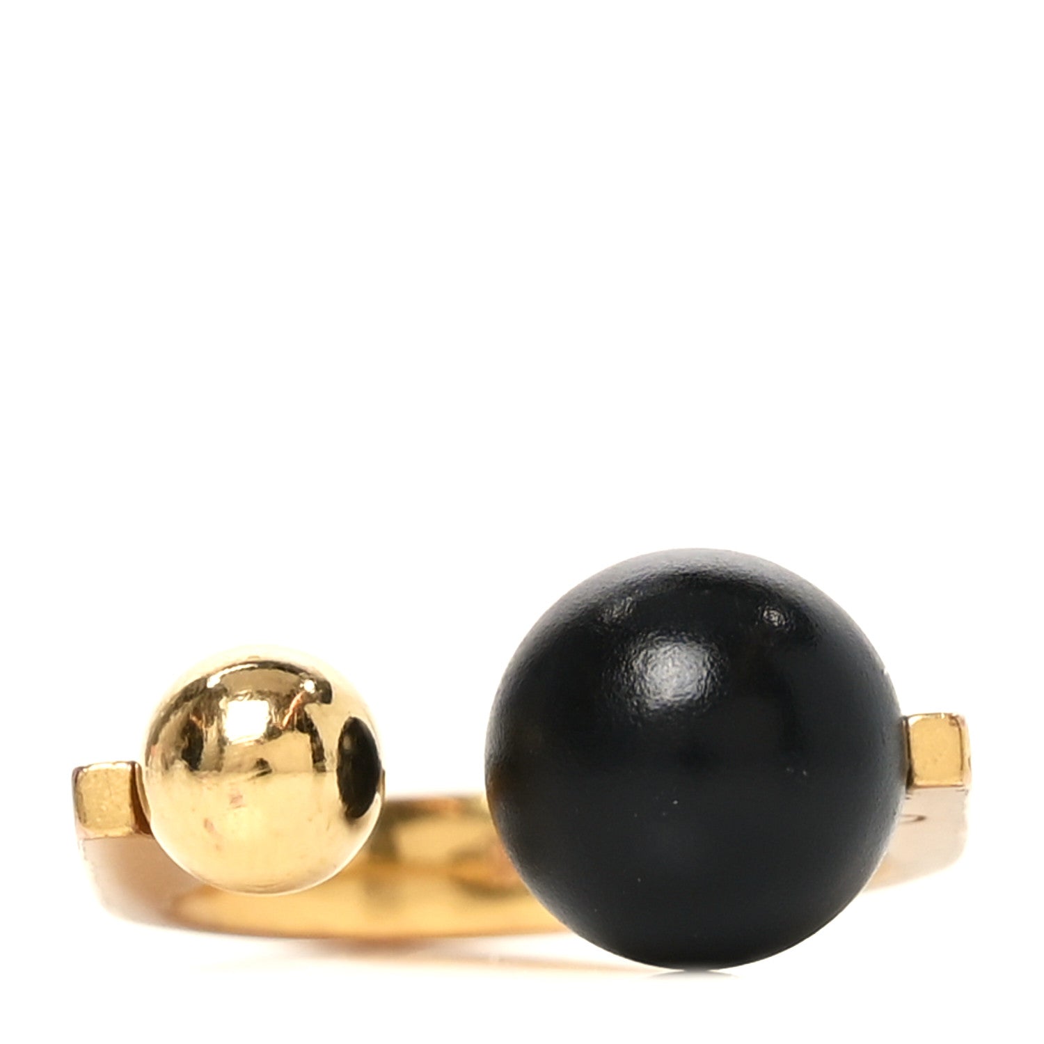 Christian Dior Metal Tribales New Look Ring M 52 6 Black Gold