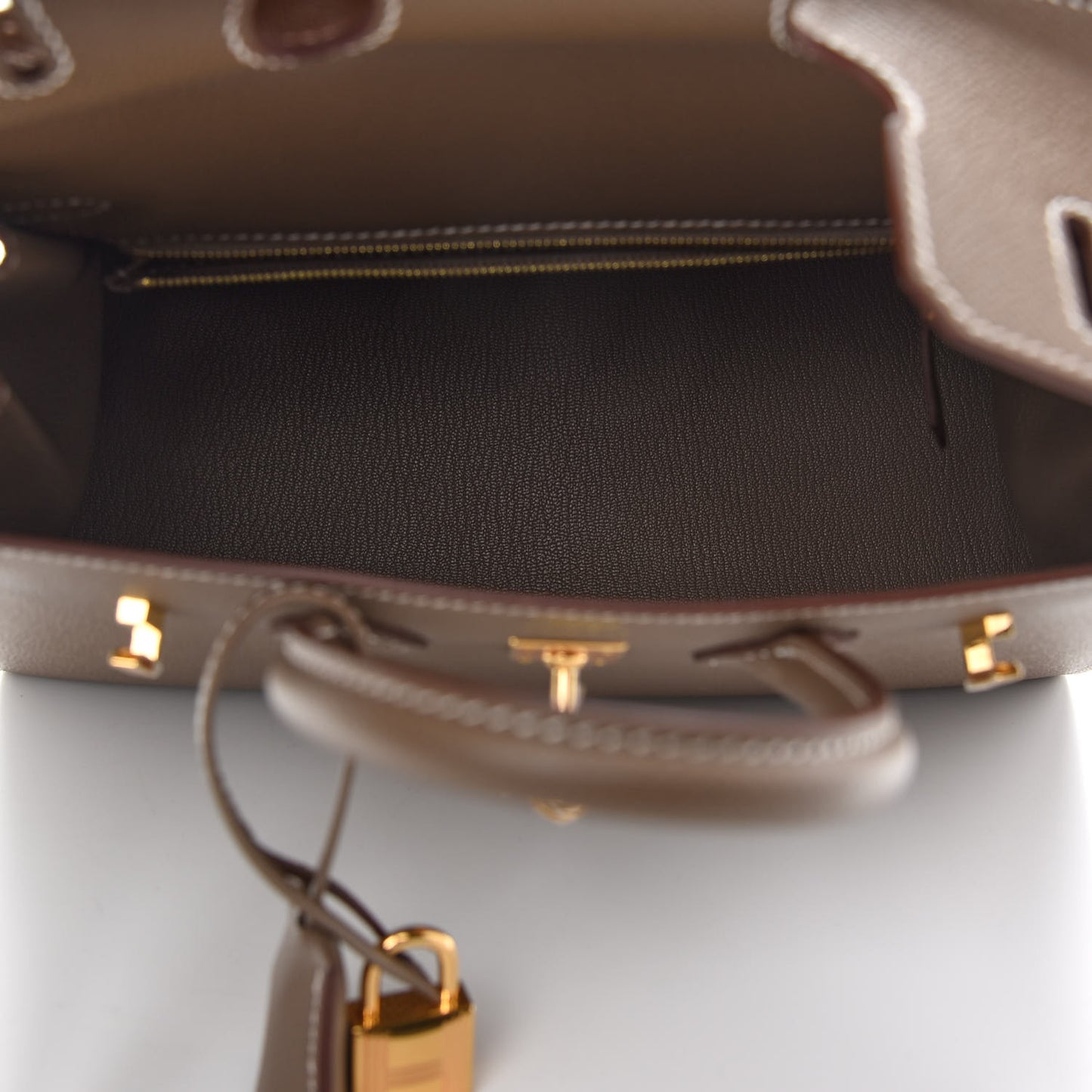 Epsom Birkin Sellier 25 Etoupe