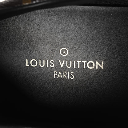 Louis Vuitton Suede Monogram Run Away Sneakers 37 Black 9 of 9