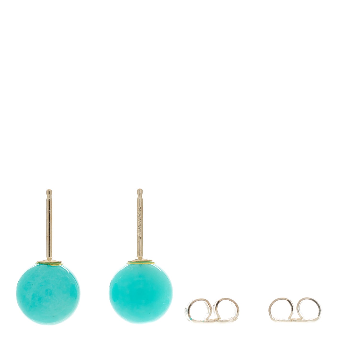 Sterling Silver Amazonite 8mm Earrings