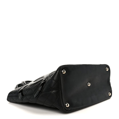 Chanel Calfskin Quilted Large Cambon Tote Black 4 of 10