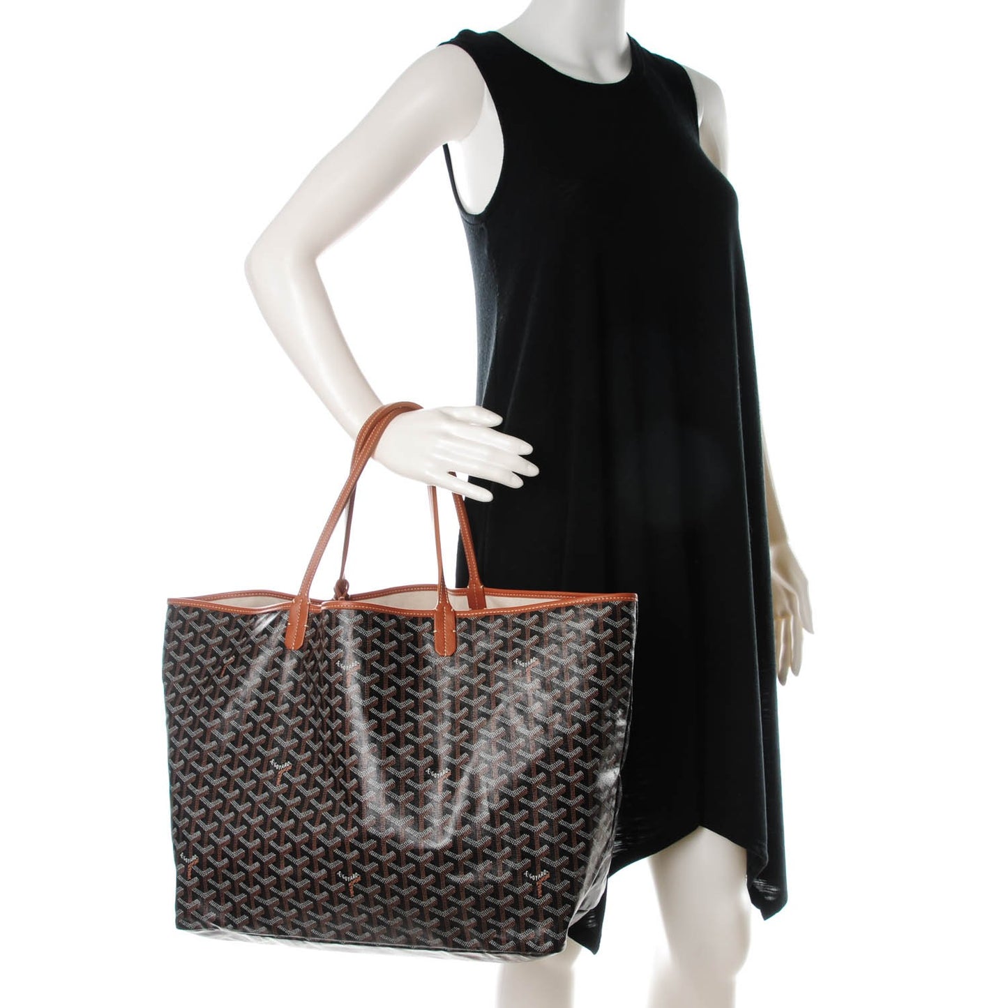 Goyardine Saint Louis GM Black Gold