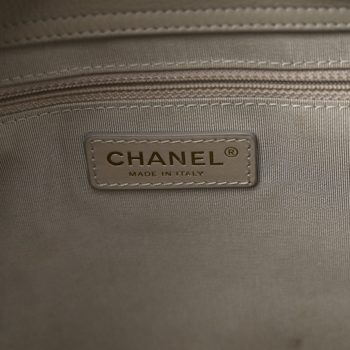 Bullskin Stitched Large Shopping Bag Grey