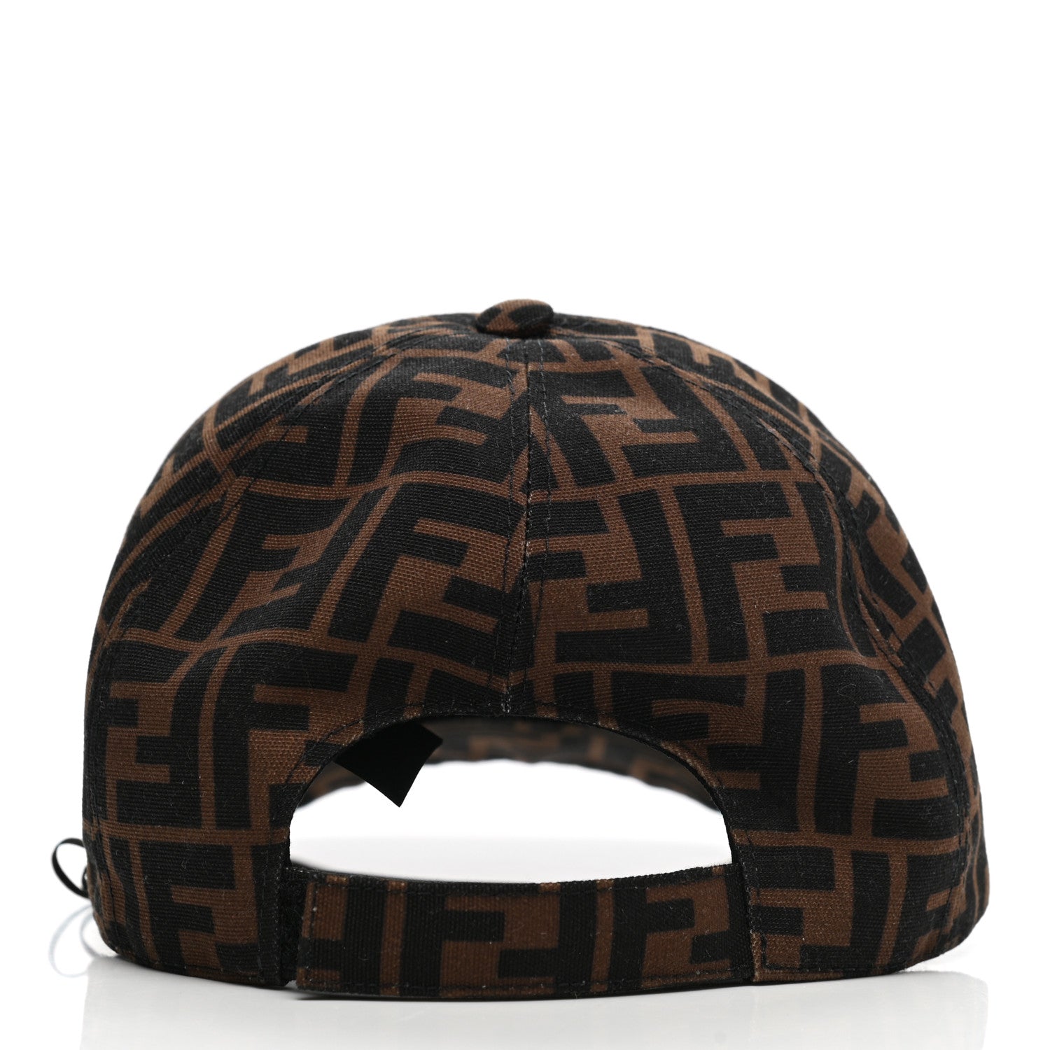 Fendi Canvas FF Reloaded Baseball Hat Tobacco Yellow 6 of 8