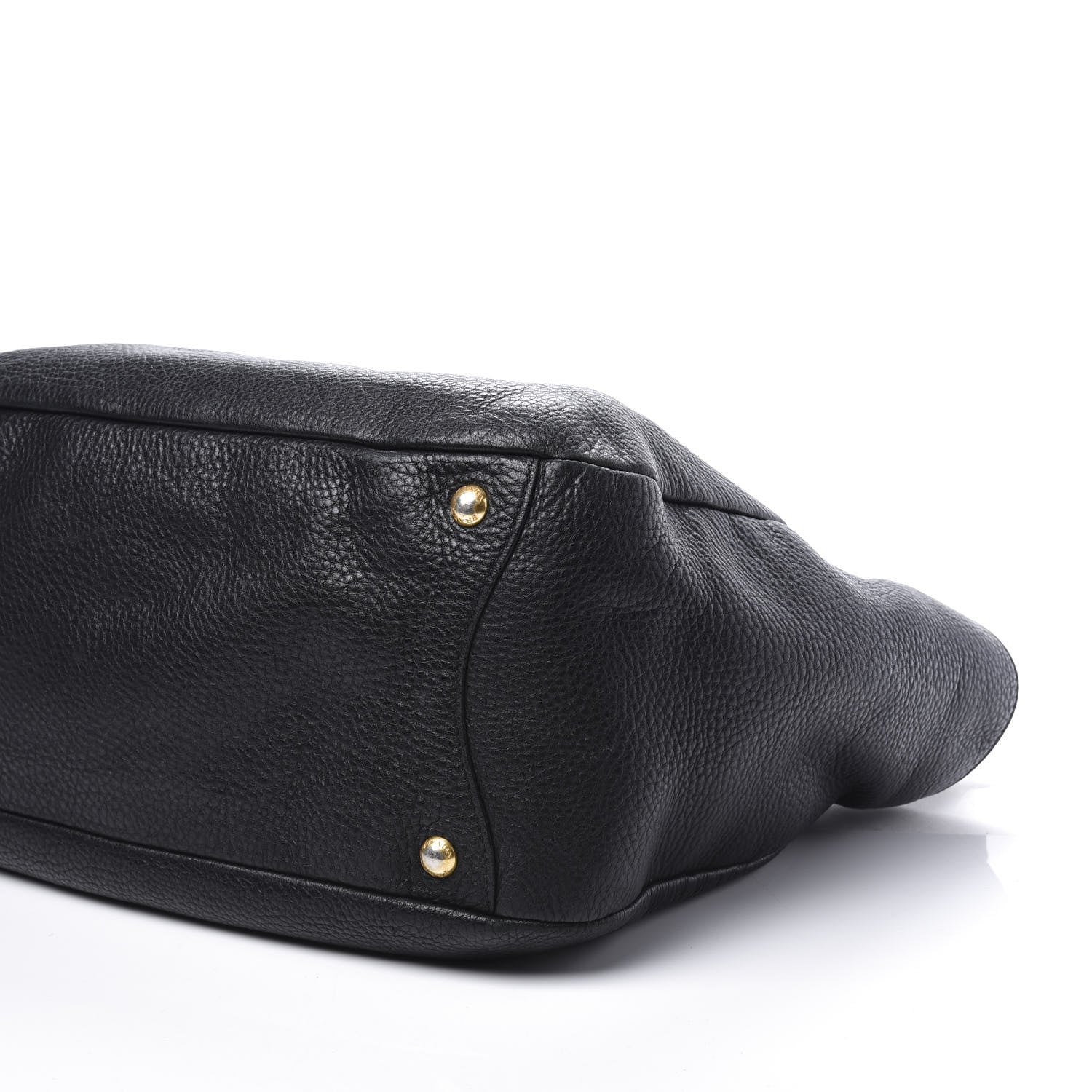 Prada Vitello Daino Side Pocket Hobo Black 10 of 16