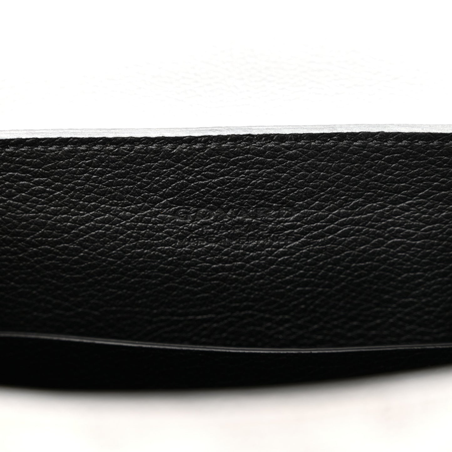 Goyardine Precious Metals Mini Saigon Silver