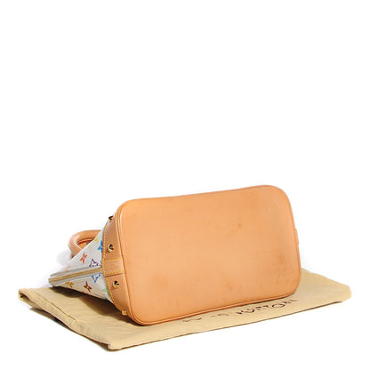 Louis Vuitton Monogram Multicolor Alma White 4 of 7
