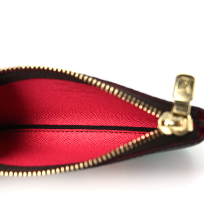 Louis Vuitton Monogram 2023 Christmas Animation Sailing Vivienne Key Pouch Dragonfruit Pink 5 of 6
