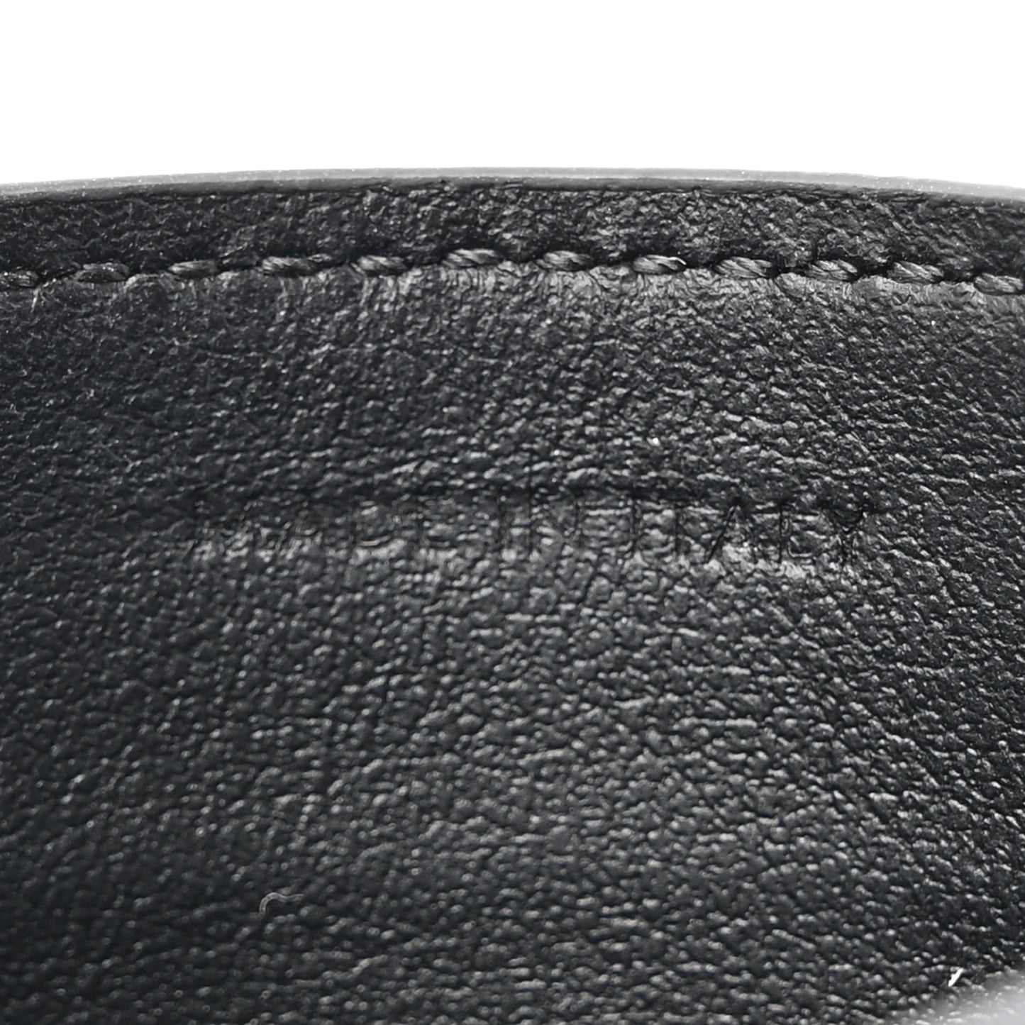 Triomphe Canvas Card Holder Black