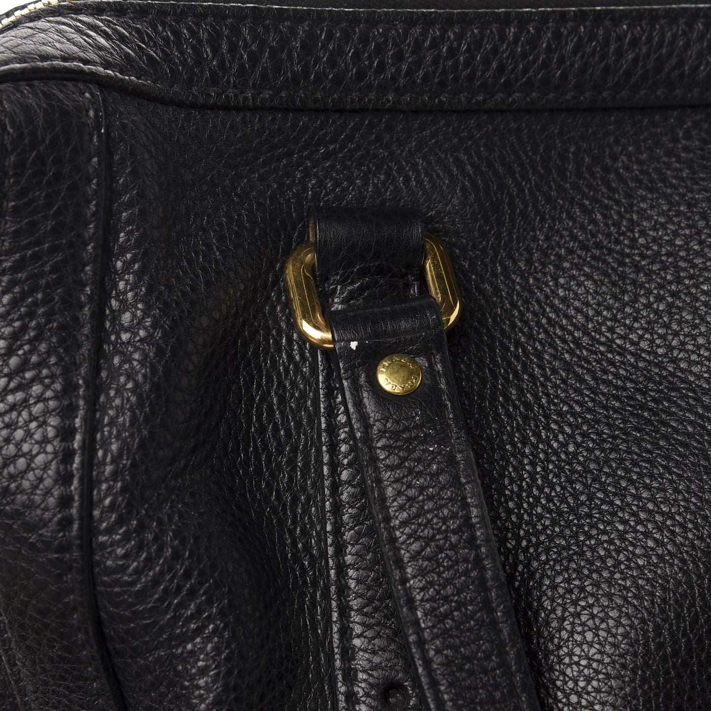 Vitello Daino Satchel Black