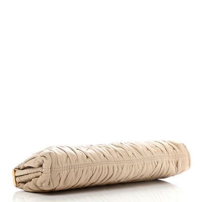 Prada Nappa Gaufre Clutch Cera 4 of 15