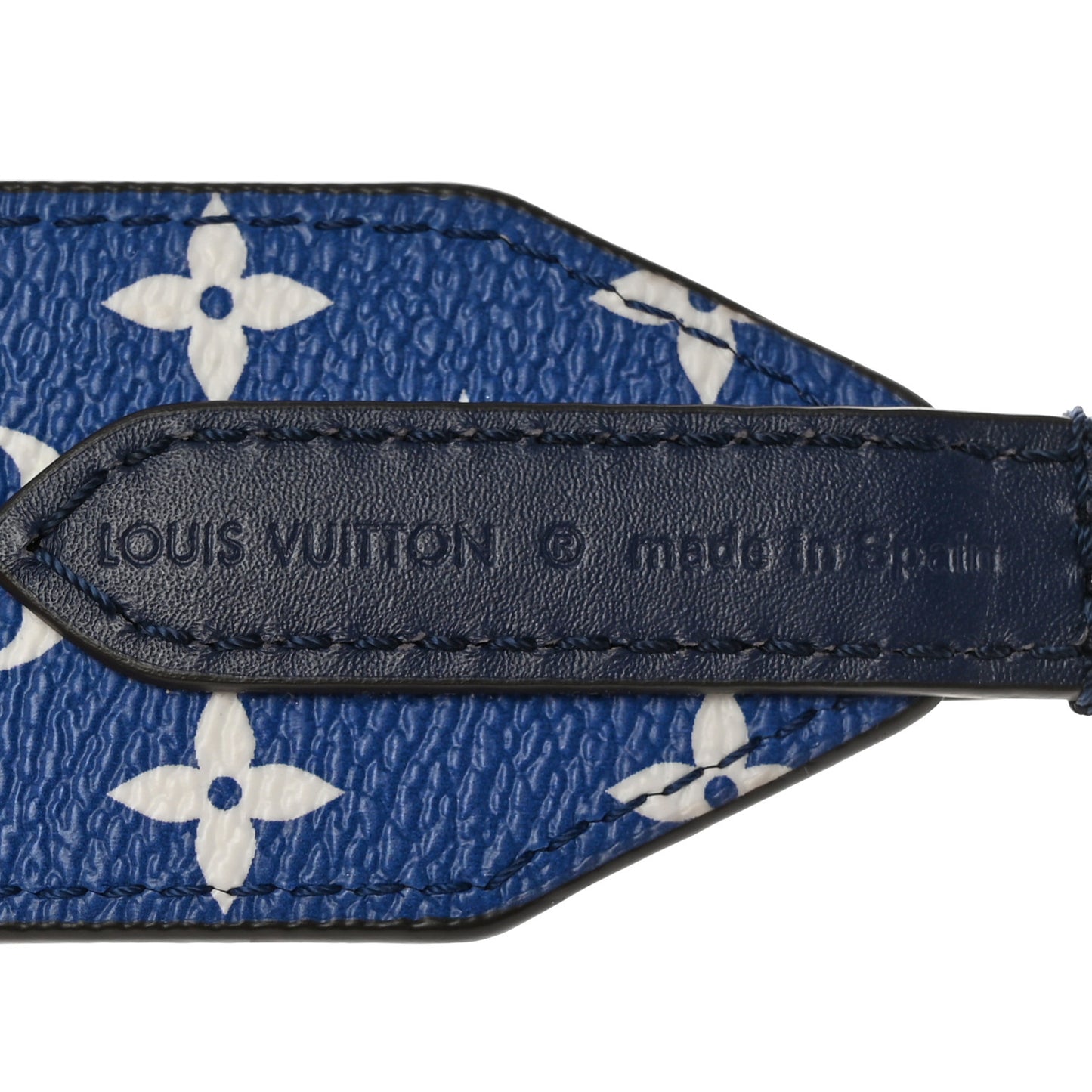 Monogram Escale Bandouliere Shoulder Strap Blue