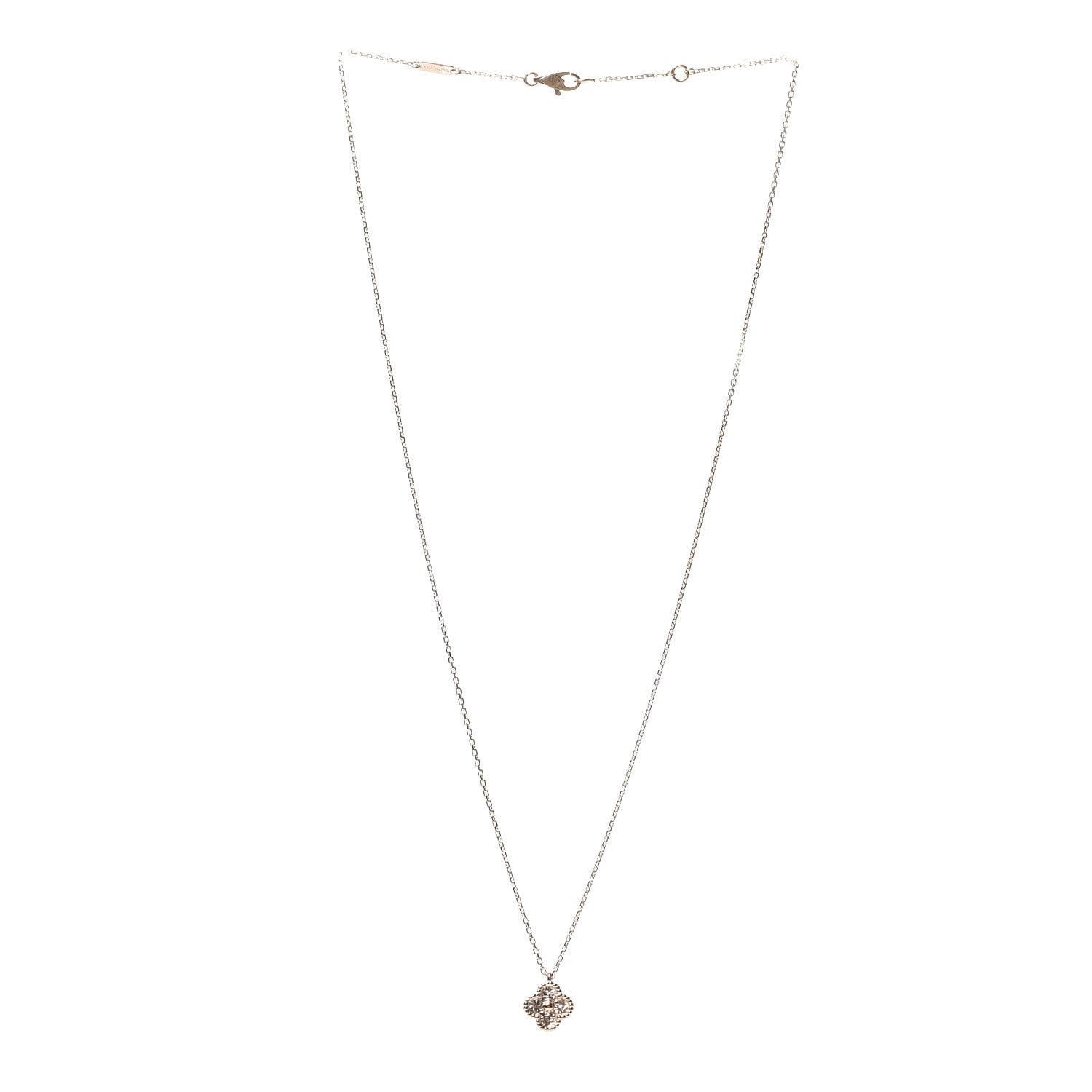 Van Cleef & Arpels 18K Rose Gold Sweet Alhambra Pendant Necklace 3 of 8