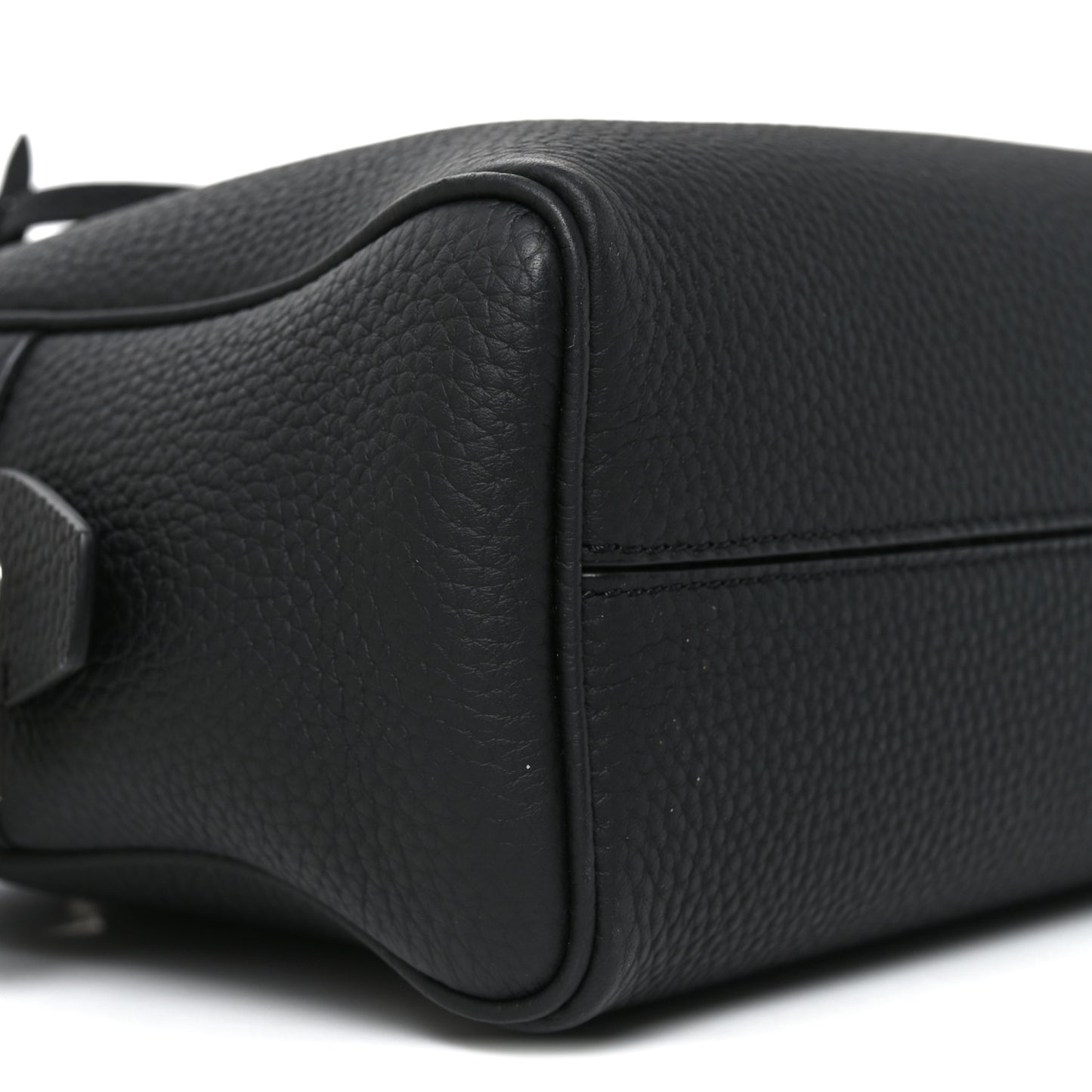 Matte Grained Calfskin India 10 Black