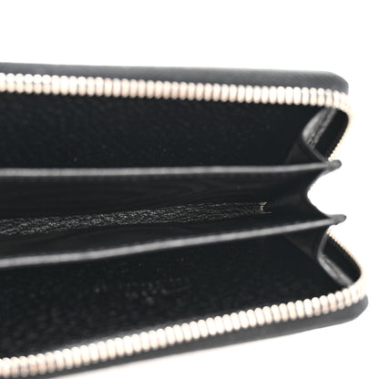 Gucci GG Supreme Monogram Psychedelic Zip Around Card Case Wallet Black 5 of 8