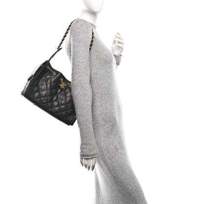Chanel Caviar Quilted Small Chanel 25 Handbag Black 2 of 11