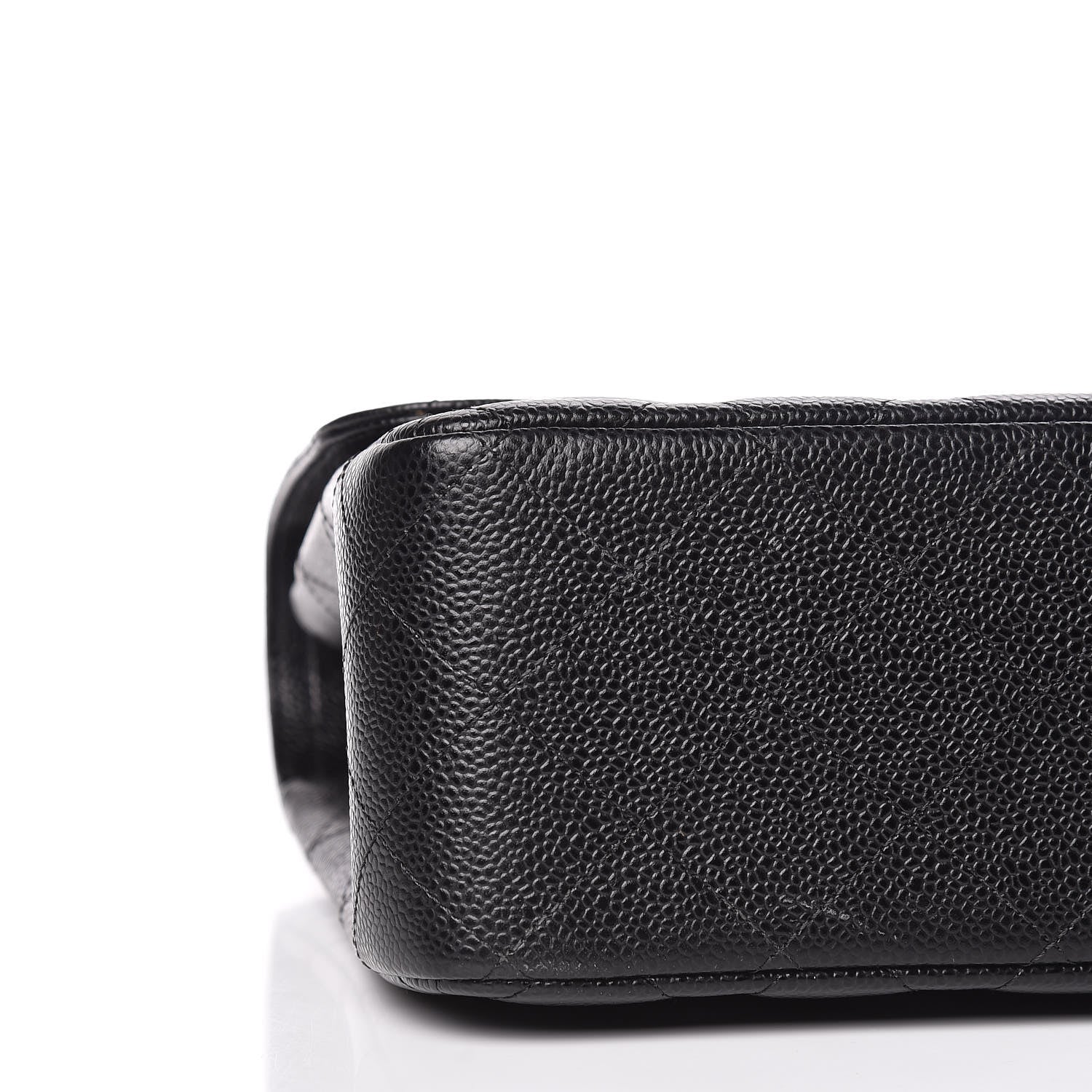 Chanel Caviar Quilted Jumbo Double Flap Black 6 of 12