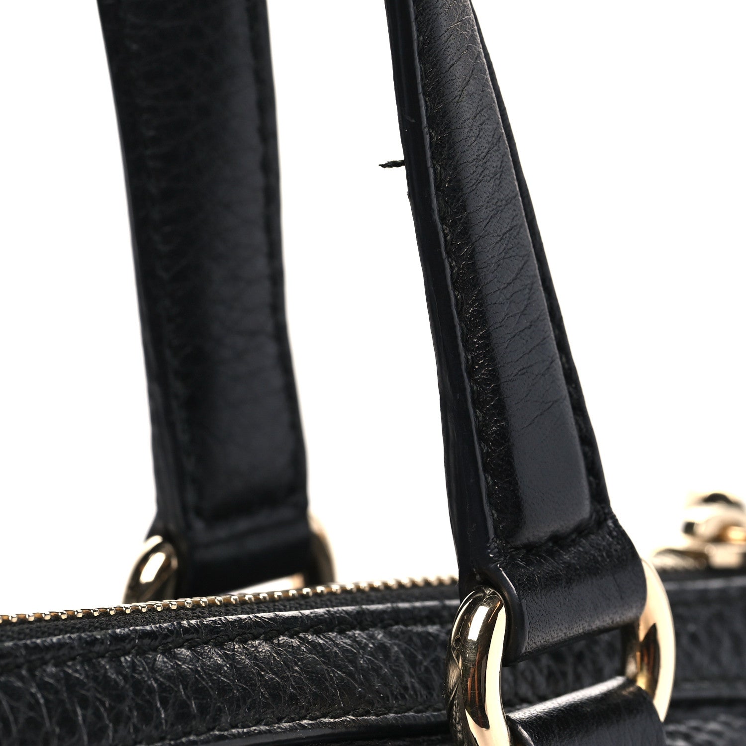 Gucci Cellarius Calfskin Small Soho Top Handle Satchel Black 11 of 11
