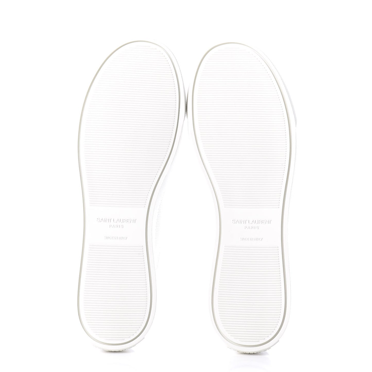 Perforated Calfskin Zebra Print Andy Low Top Sneakers 38.5 White