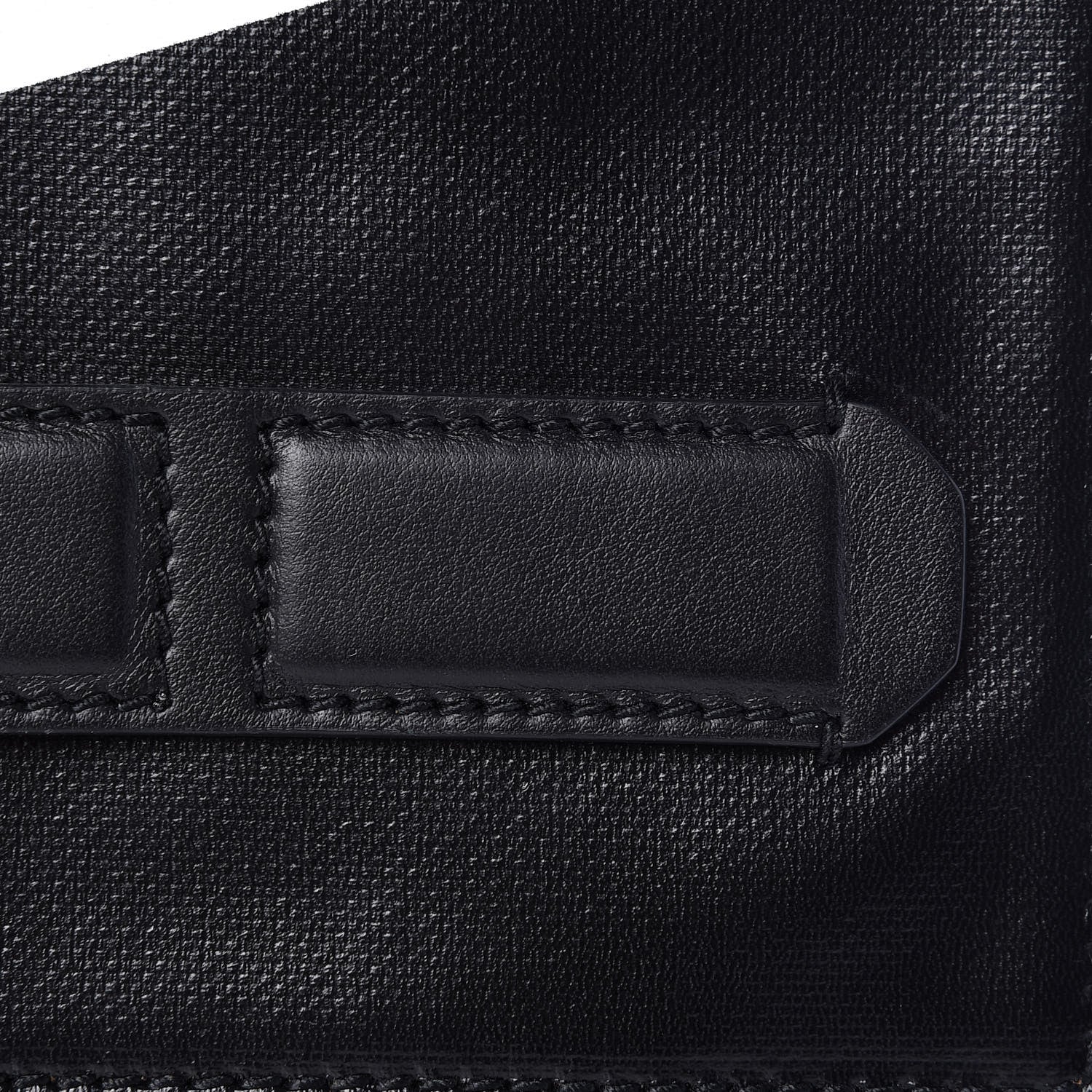Dolce & Gabbana Calfskin Coated Canvas Logo Panel Messenger Black 13 of 14