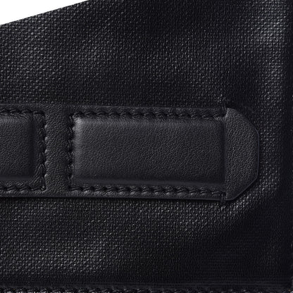 Dolce & Gabbana Calfskin Coated Canvas Logo Panel Messenger Black 13 of 14