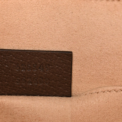 Gucci GG Supreme Monogram Web Ophidia Pouch Brown 7 of 9