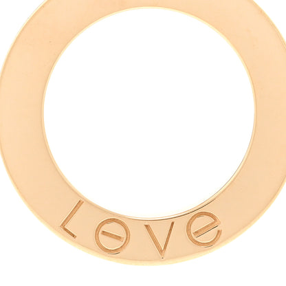 Cartier 18K Yellow Gold LOVE Pendant Necklace 4 of 4
