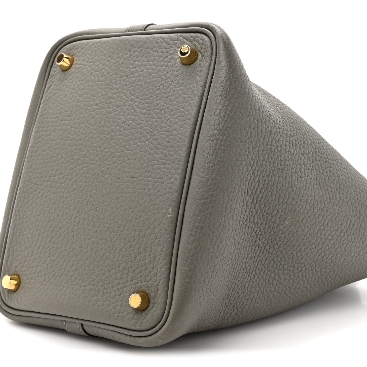Hermes Taurillon Clemence Picotin Lock 18 PM Etain 8 of 11