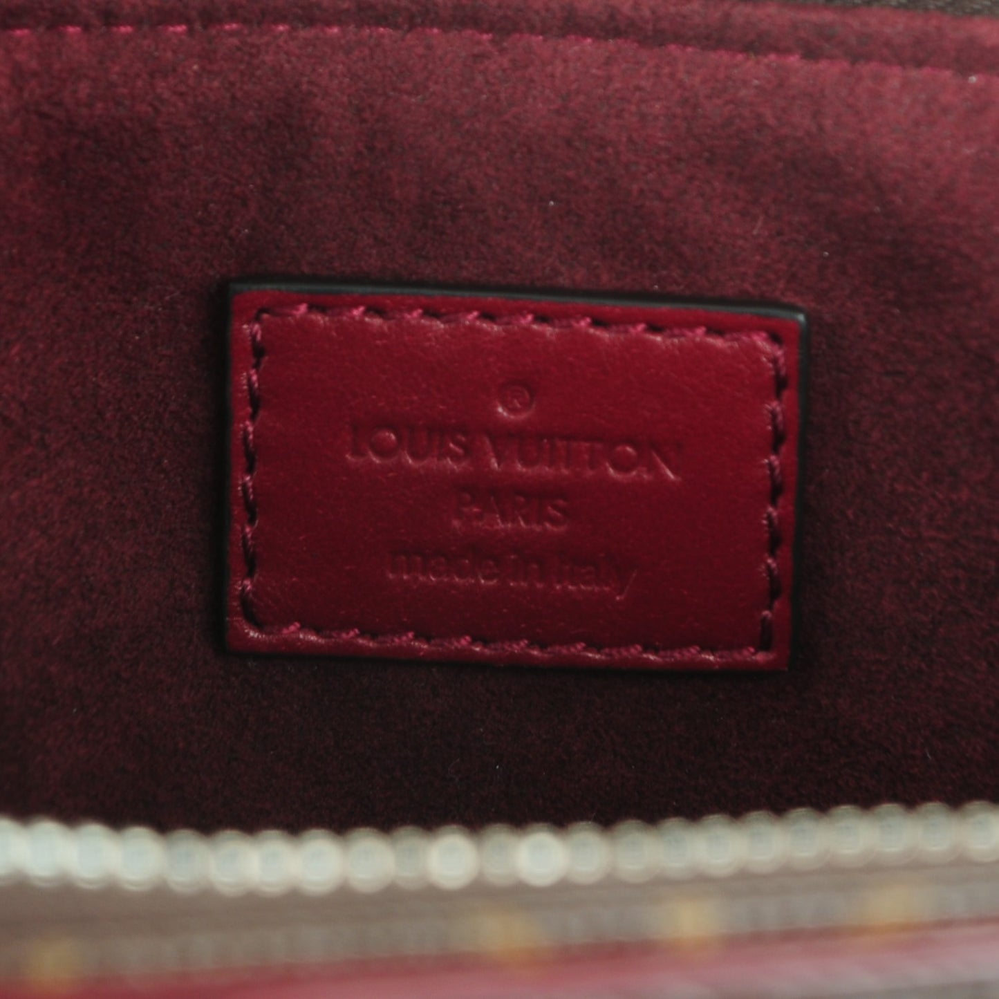 Monogram Shine Doc PM Bordeaux