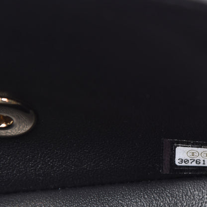 Chanel Lambskin Quilted Mini Rectangular Flap Black 9 of 10