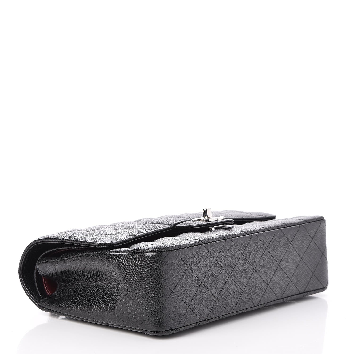 Chanel Caviar Quilted Medium Double Flap Black 5 of 9