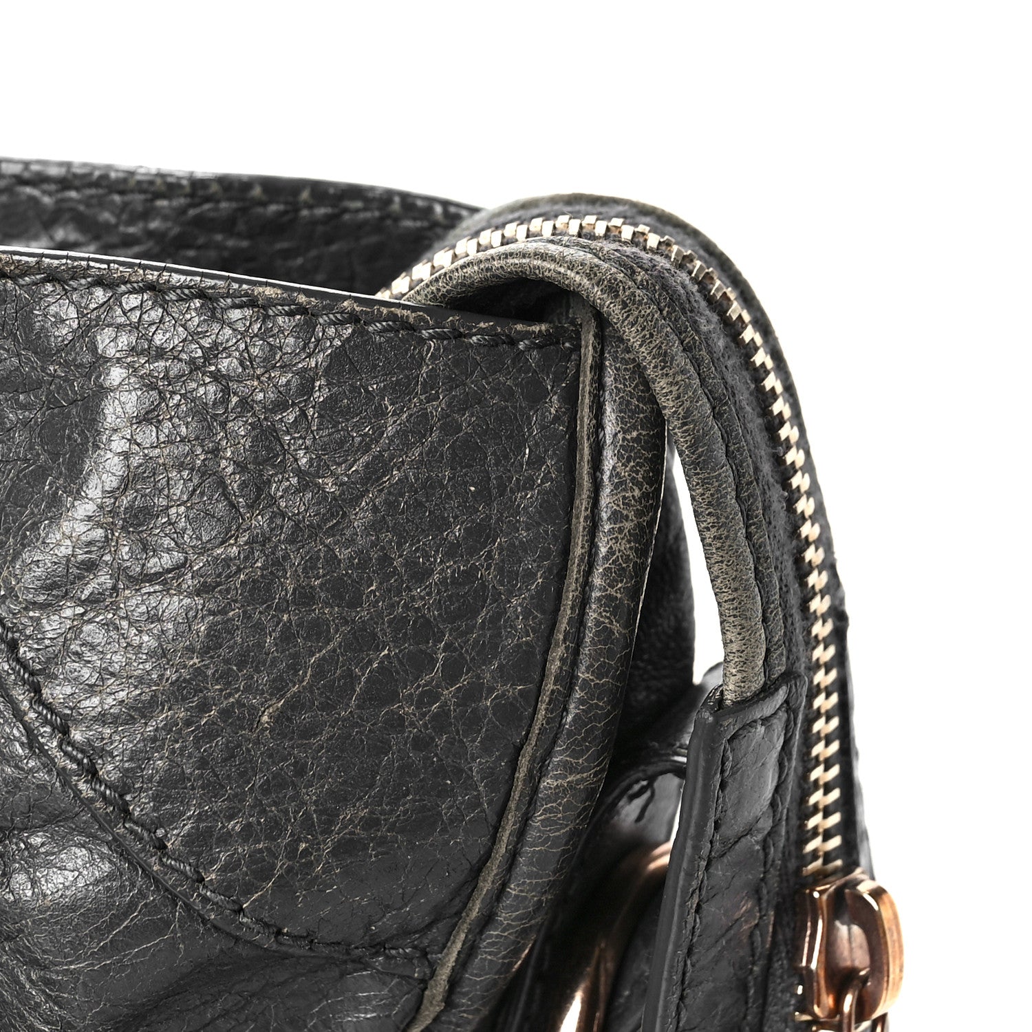 Balenciaga Agneau Giant 12 Rose Gold Hardware City Gris Tarmac 14 of 19