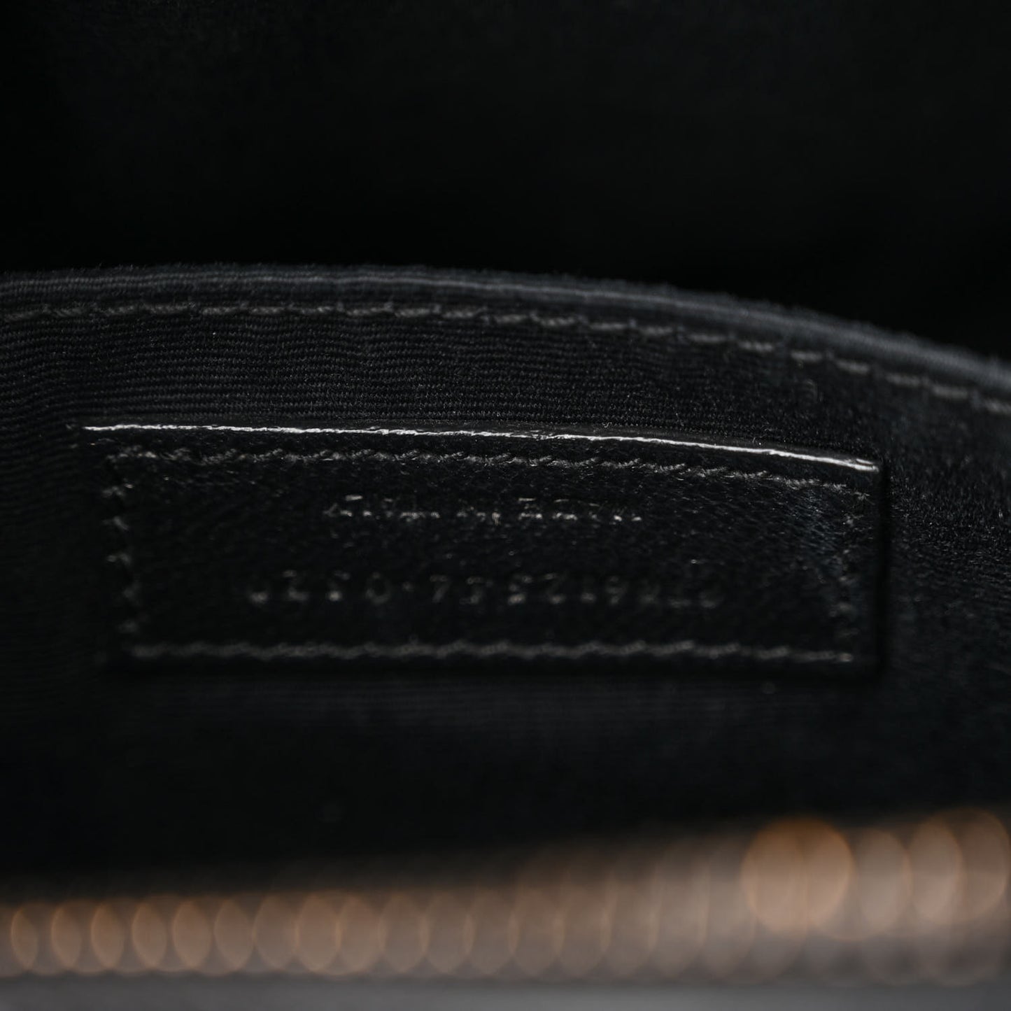 Calfskin Matelasse Monogram Monochrome Lou Camera Bag Black