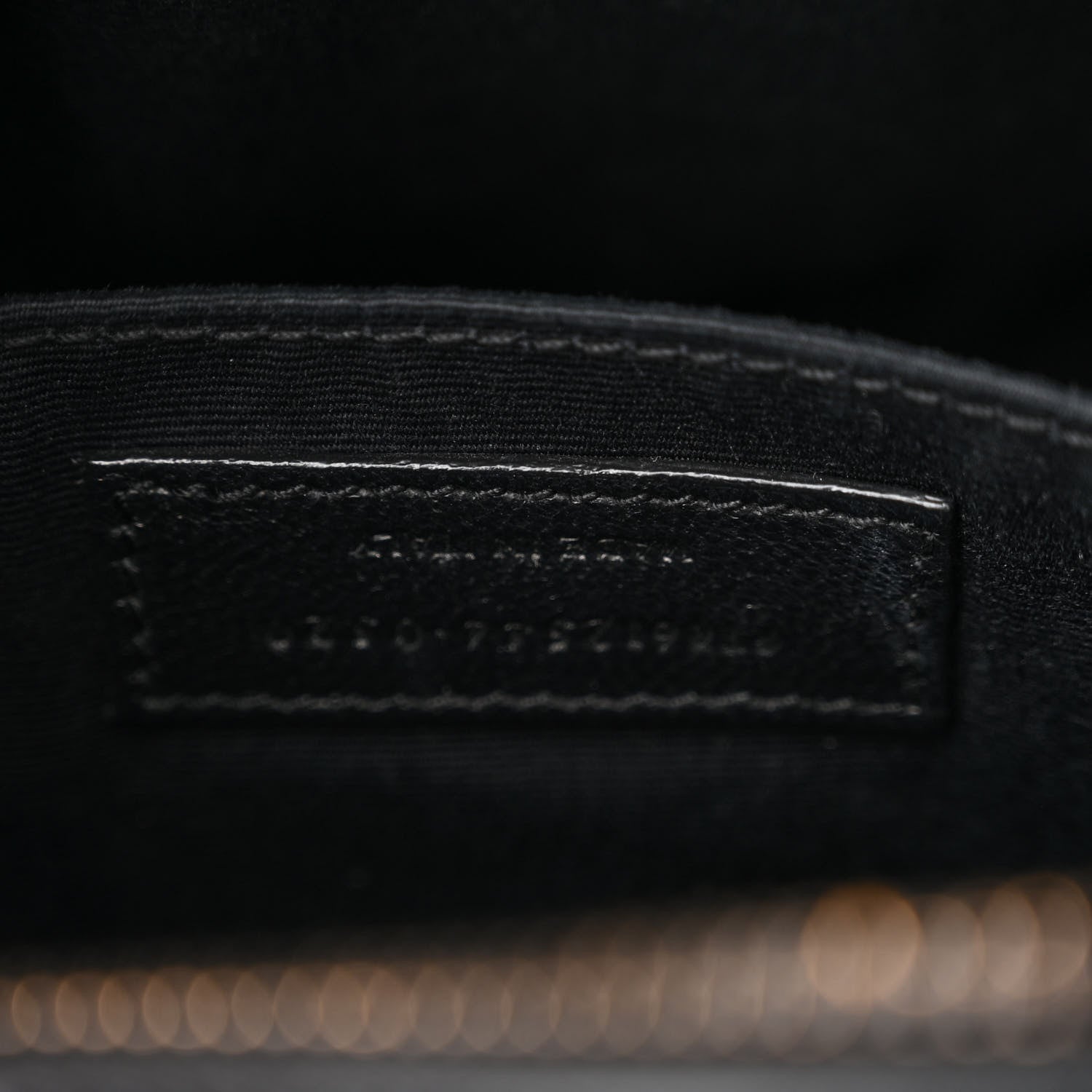 Saint Laurent Calfskin Matelasse Monogram Monochrome Lou Camera Bag Black 7 of 16