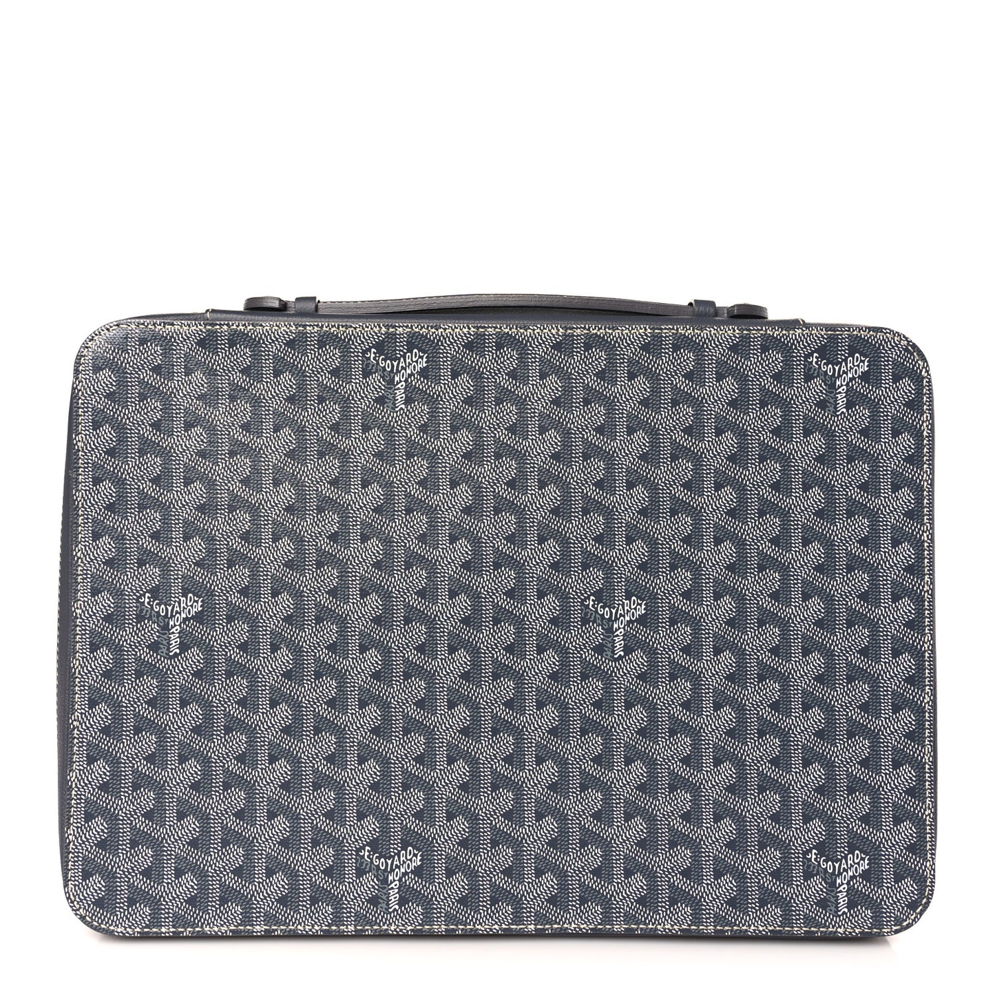 Goyardine Universal Companion Portfolio Grey