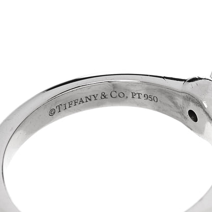 Tiffany Platinum Diamond .64ct Solitaire Engagement Ring 48 4.5 6 of 7