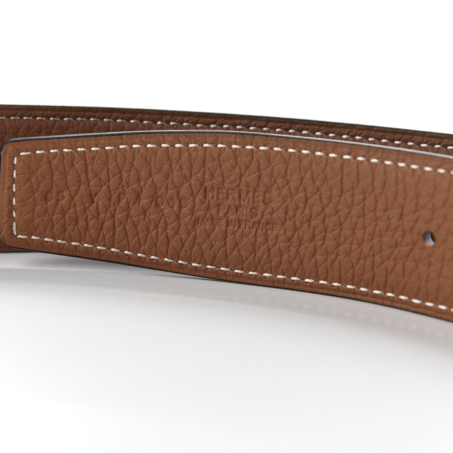Hermes Swift Togo 32mm Rider Belt 85 Black Gold 3 of 5