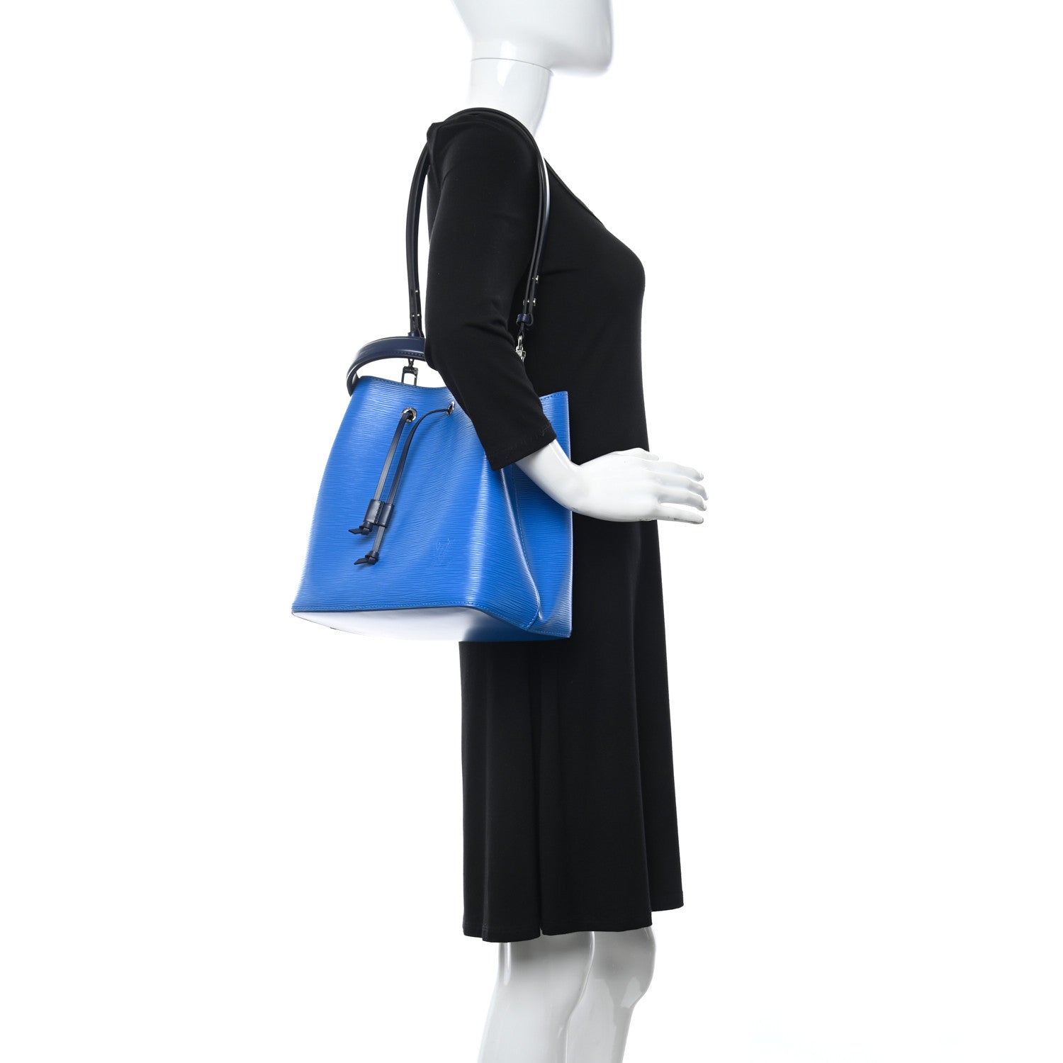 Louis Vuitton Epi NeoNoe MM Lazuli Navy 2 of 12