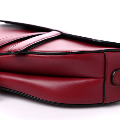 Christian Dior Calfskin Saddle Bag Scarlet 9 of 15