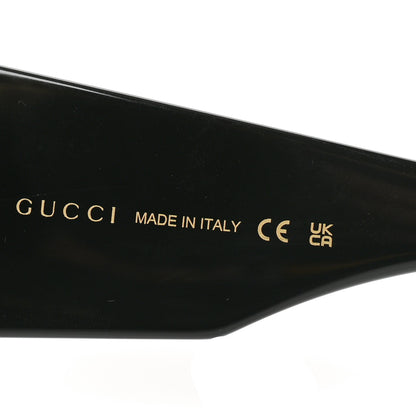Gucci Acetate Square Frame Sunglasses GG2039S Black 5 of 7