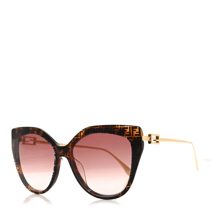 Fendi Acetate Cat Eye Sunglasses FE40011U Tortoise 1 of 7