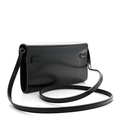 Hermes Box Kelly Wallet To Go Black 3 of 11