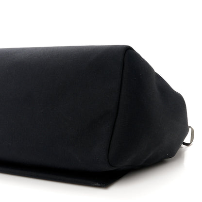 Hermes Military Toile Vache Hunter Herbag Zip Retourne Cabine Bag Black 12 of 12