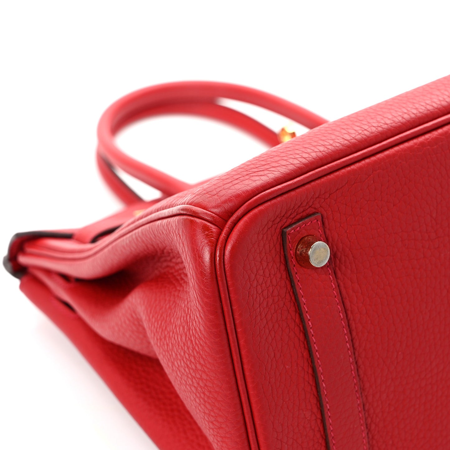 Togo Birkin 30 Rouge Casaque