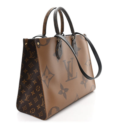 Louis Vuitton Reverse Monogram Giant Onthego MM 3 of 9