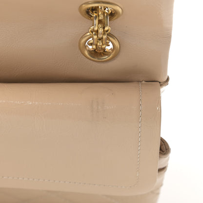 Chanel Distressed Patent Quilted 2.55 Reissue 226 Flap Beige 10 of 12