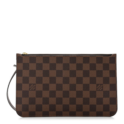 Louis Vuitton Damier Ebene Neverfull MM GM Pochette 1 of 6