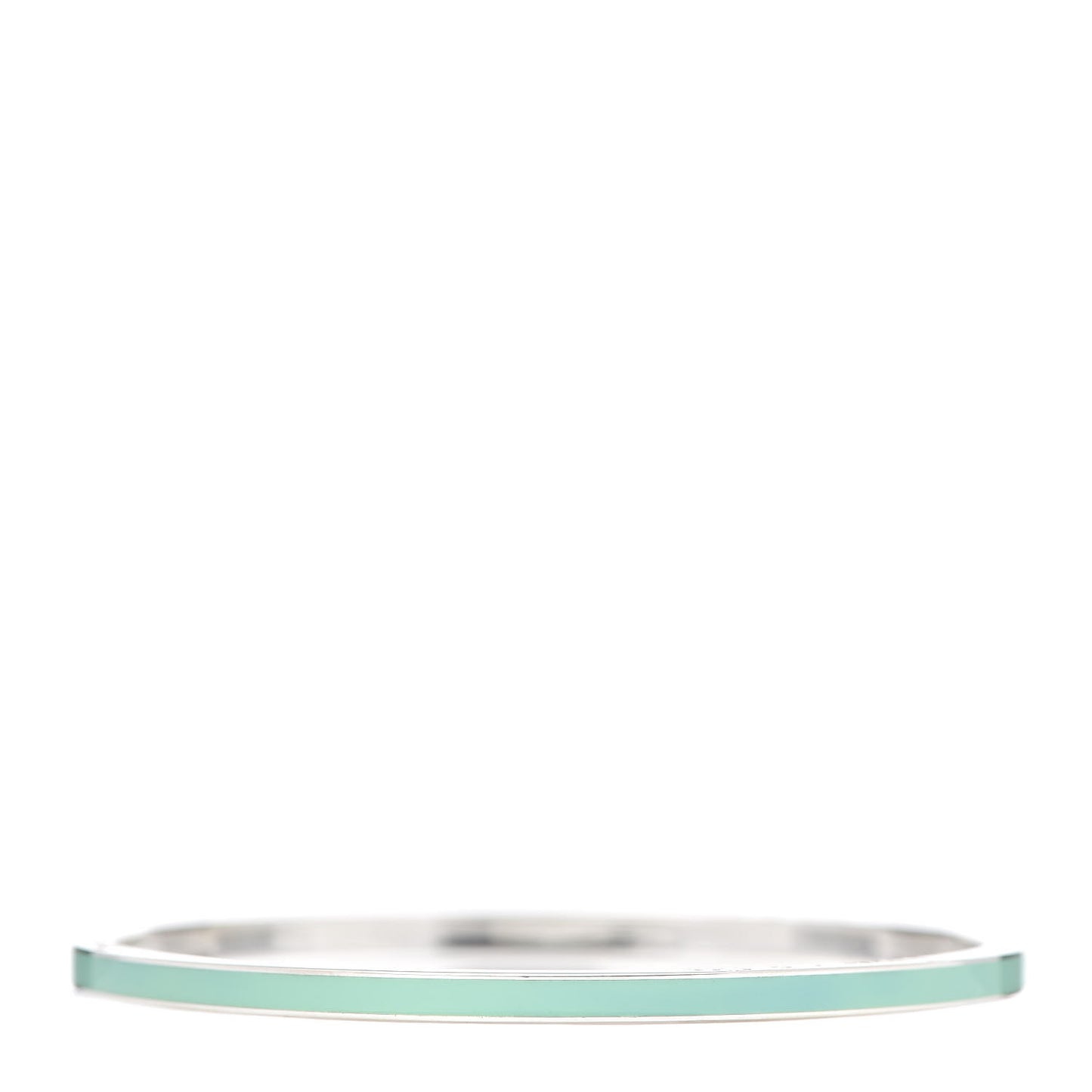 Sterling Silver Enamel Bangle Bracelet Blue