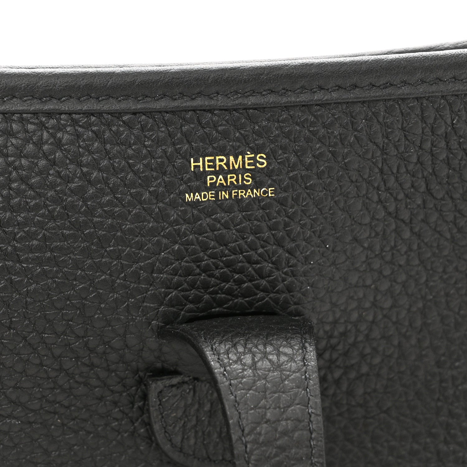 Hermes Taurillon Clemence Evelyne III PM Black 6 of 11