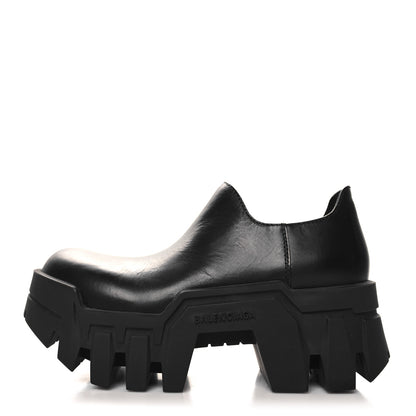 Balenciaga Calfskin Bulldozer Miniboot 36 Black 1 of 9